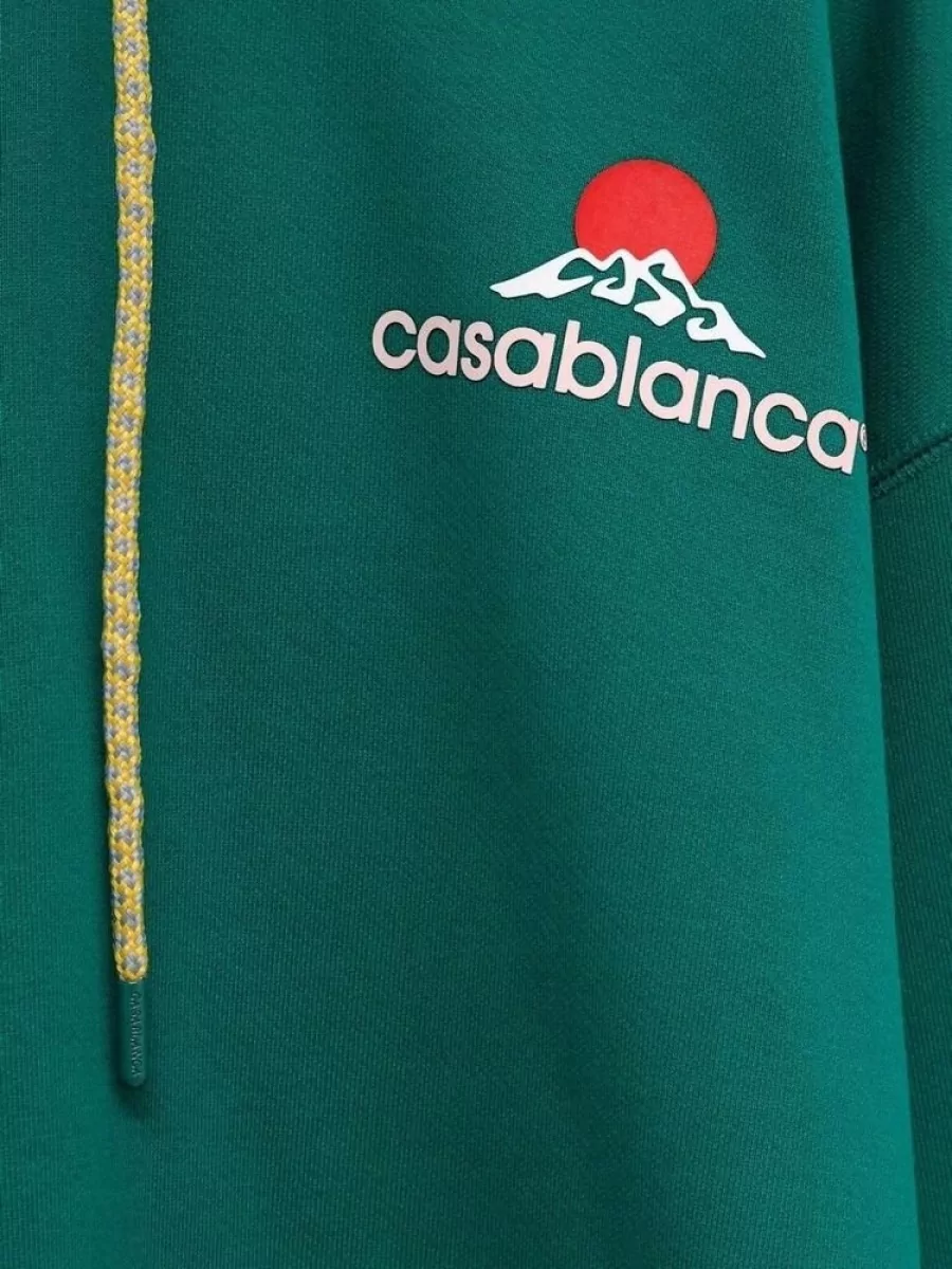 Casablanca Organic Cotton Printed Hoodie