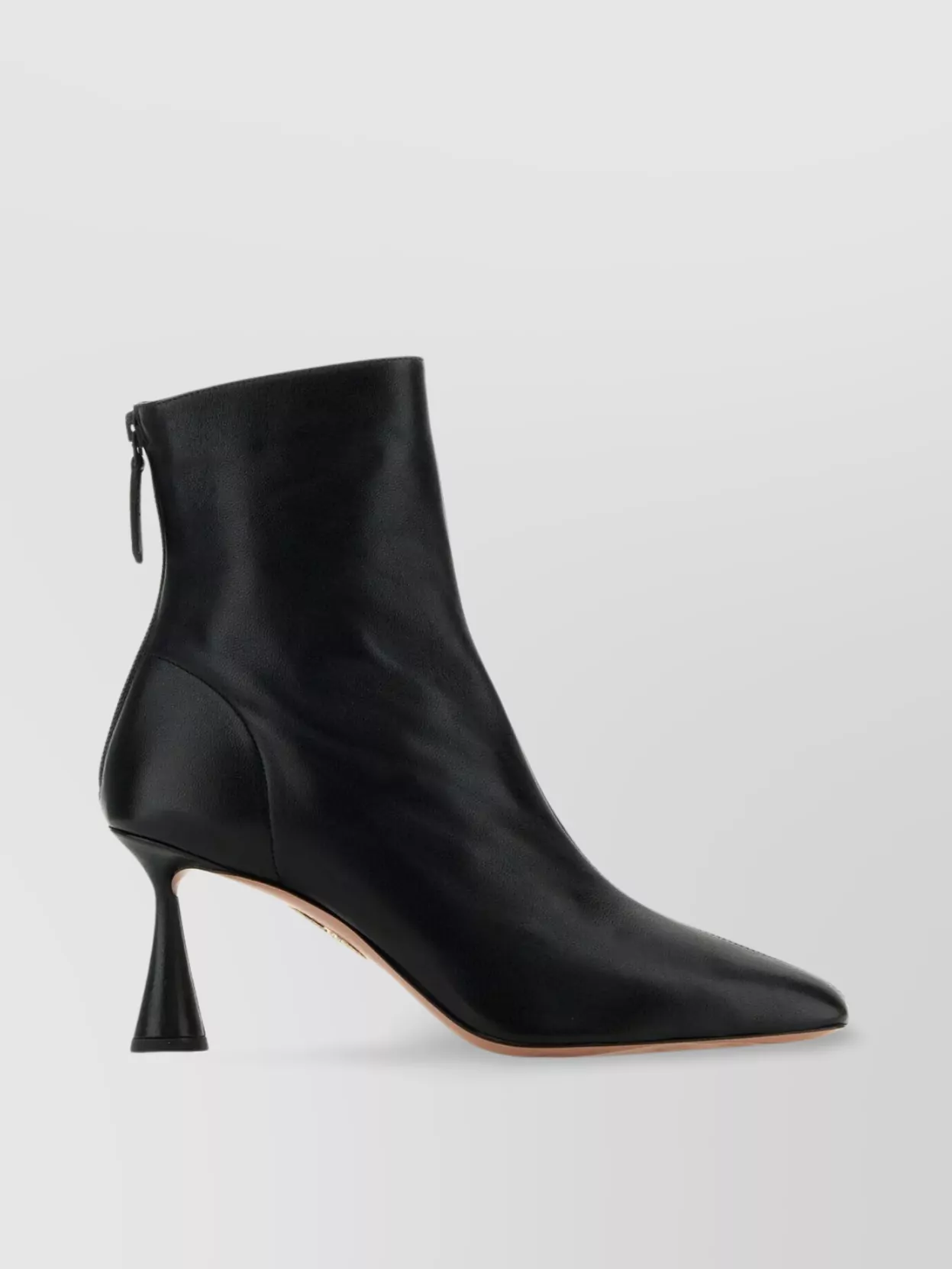 Aquazzura Woman Ankle Boots Black Size 7.5 Leather In Black