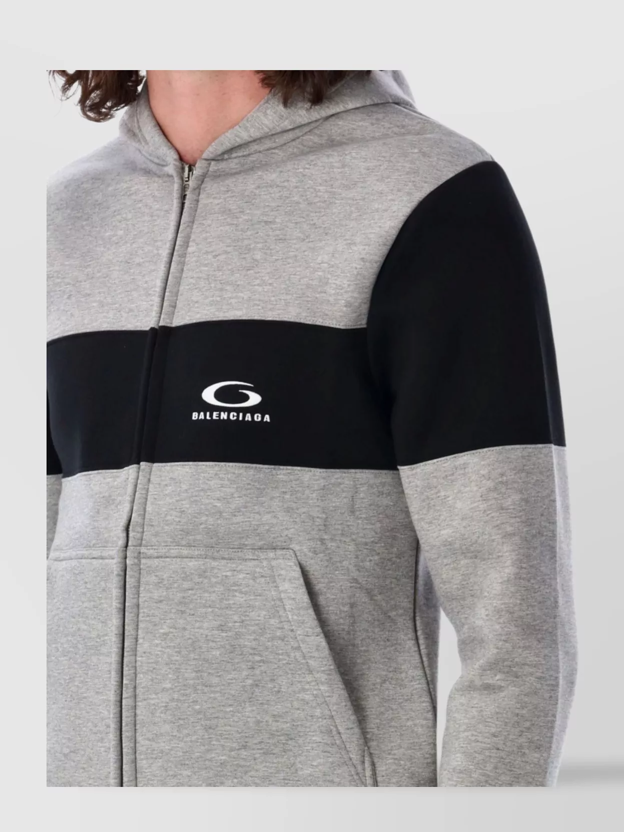 Balenciaga Block Hooded Sweater Long Sleeves
