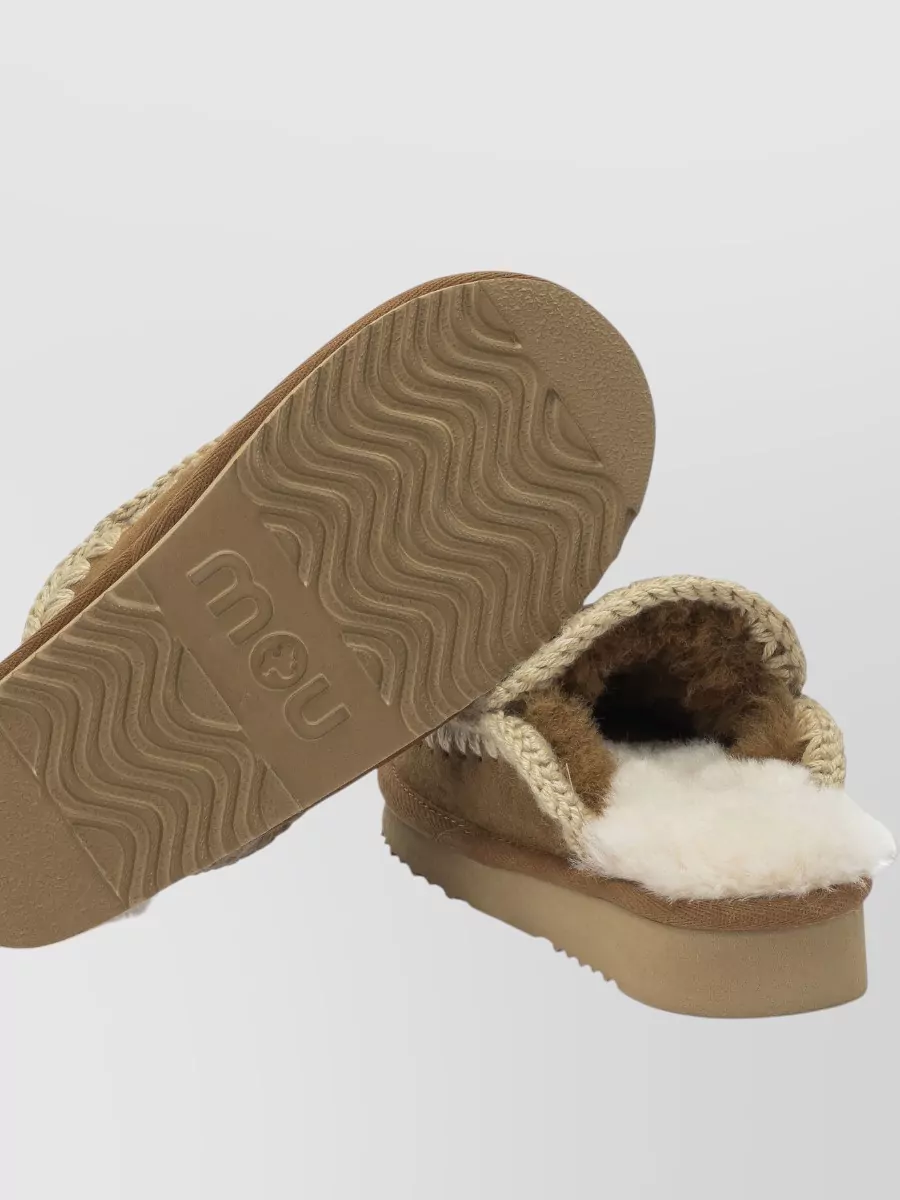 Mou Sheepskin Slippers