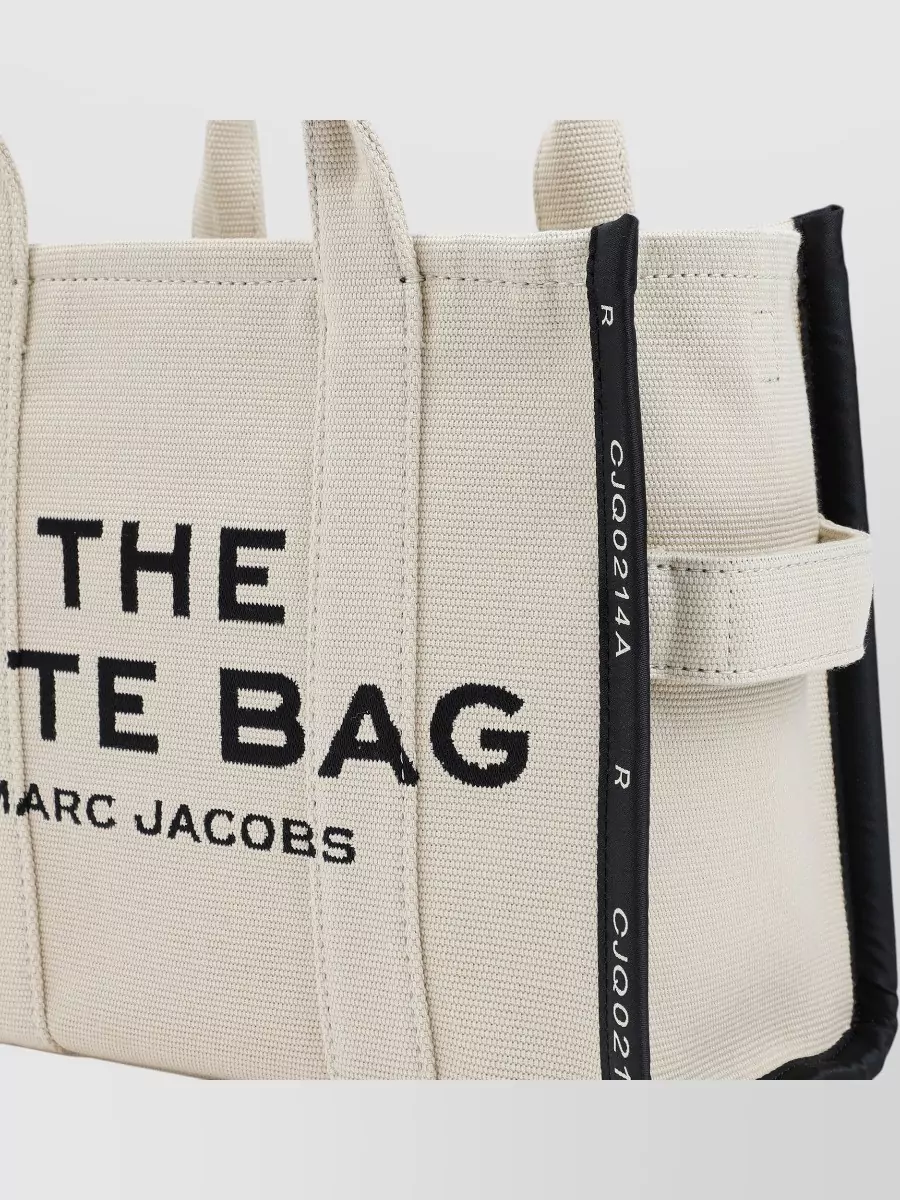 Marc Jacobs Medium Canvas Tote Bag Logo Strap