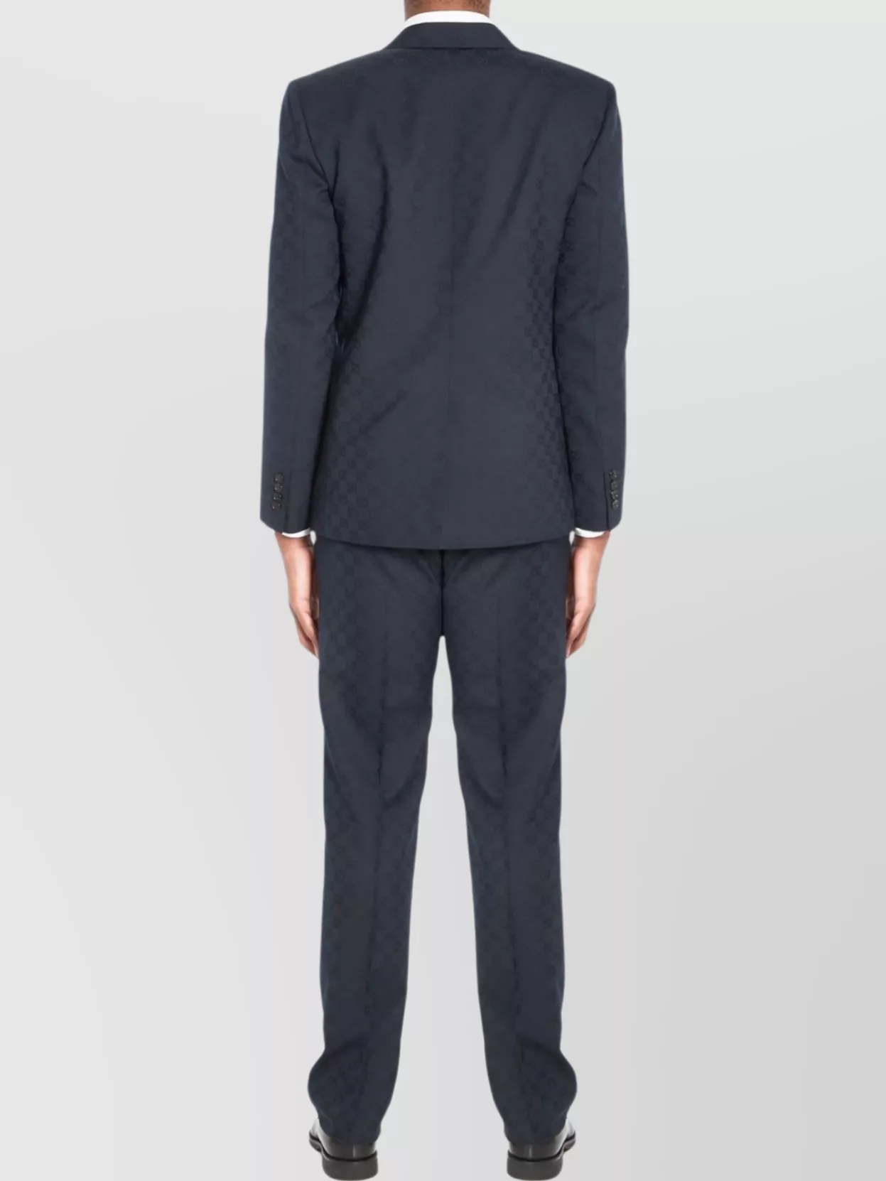 Gucci Gg Wool Jacquard Suit