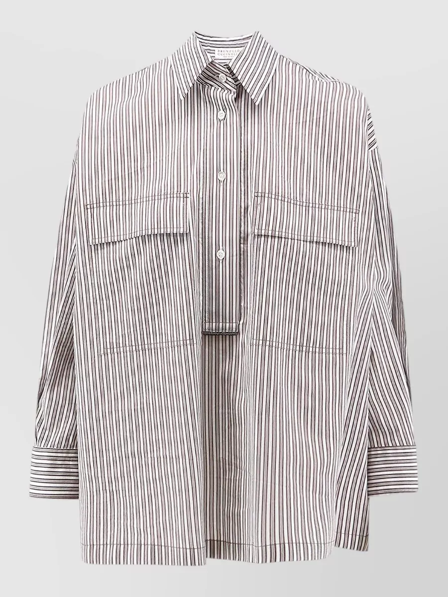 Brunello Cucinelli Striped shirt