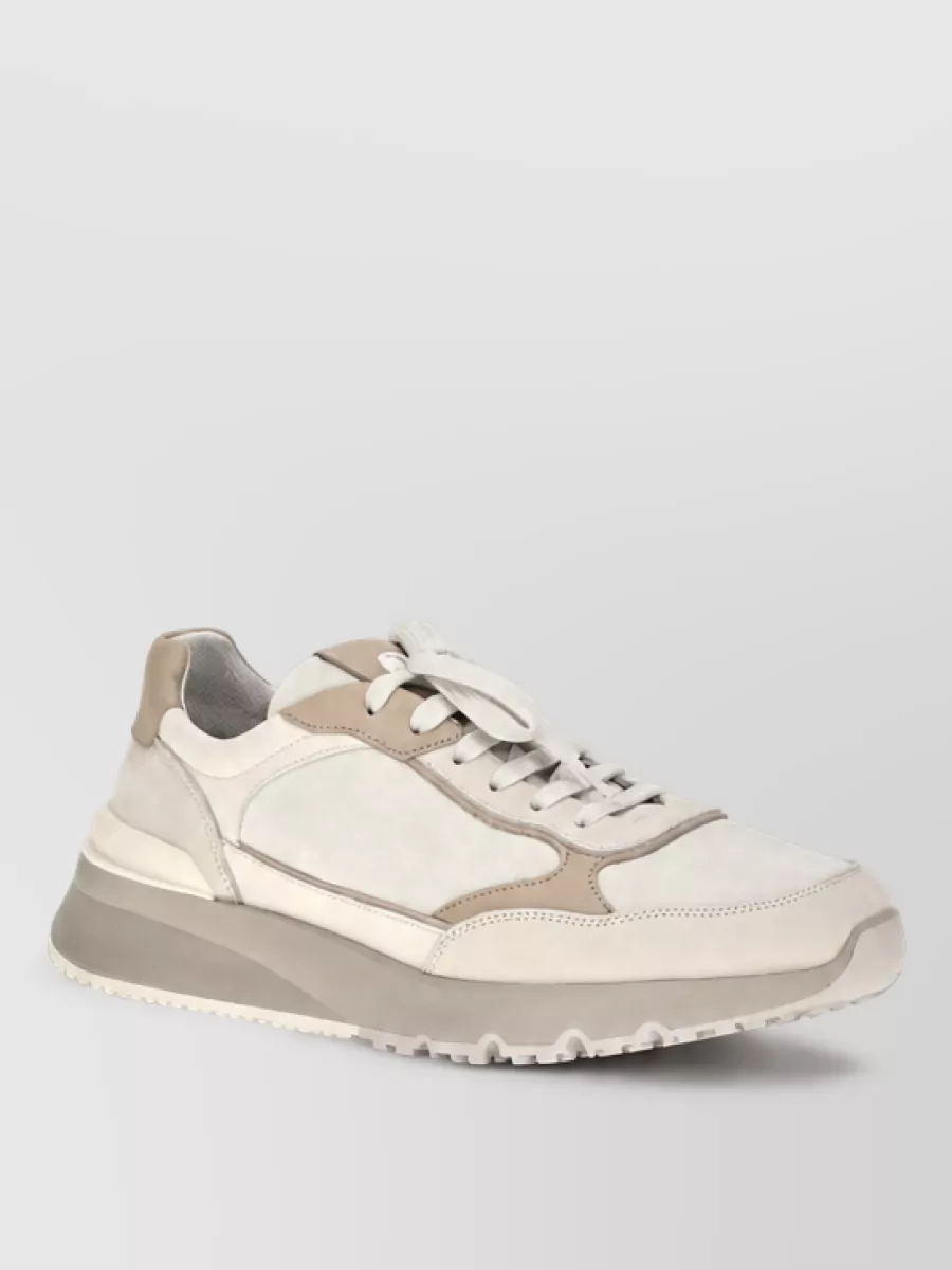 Brunello Cucinelli leather low-top sneakers