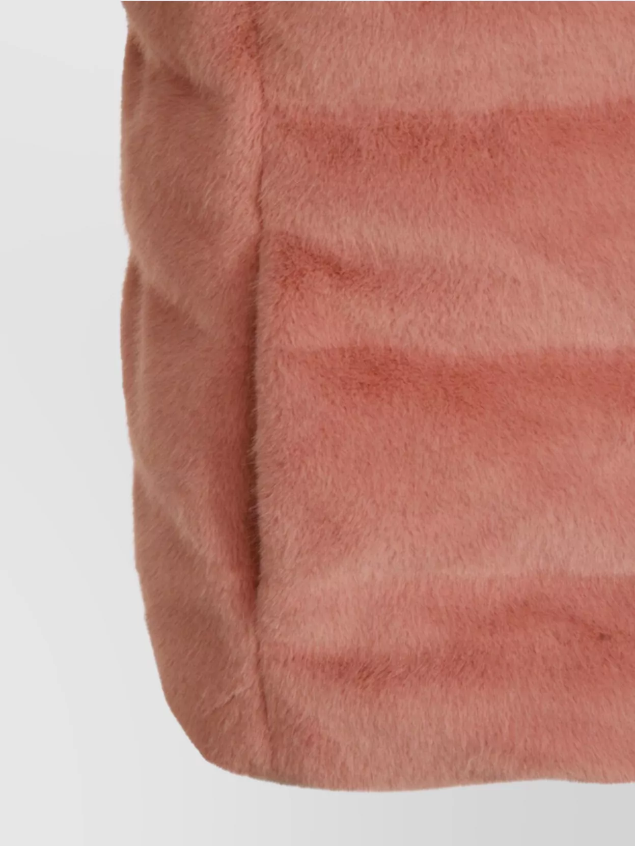 Herno Luxe Sleeveless Down Jacket With Faux Fur In Pink