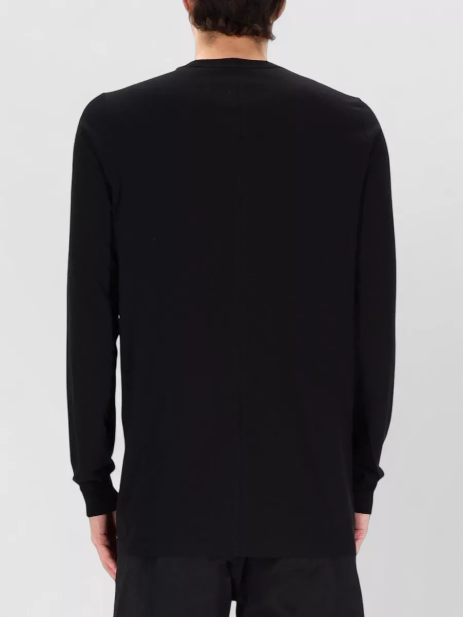 Rick Owens Level Long Sleeve Crew Neck T-Shirt