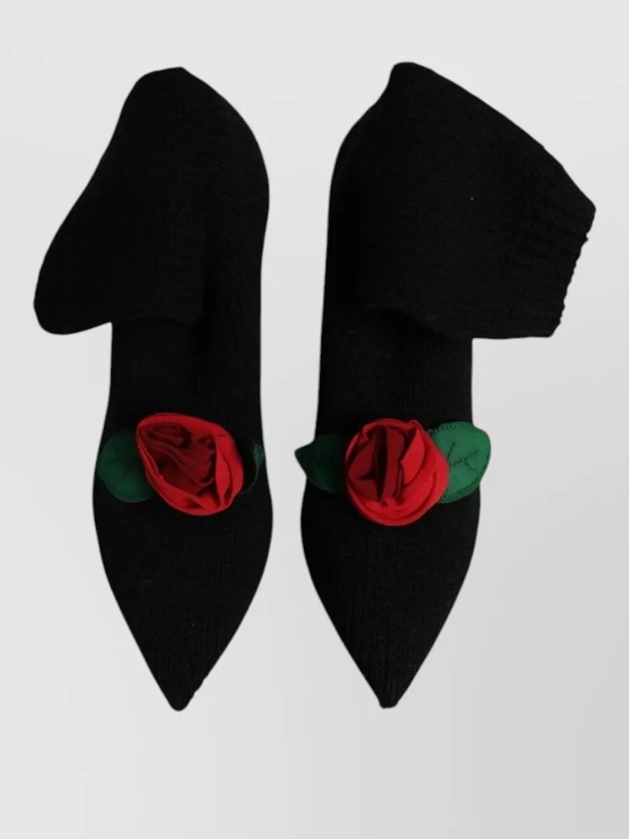 Dolce&Gabbana Stretch Fabric Stiletto Pumps