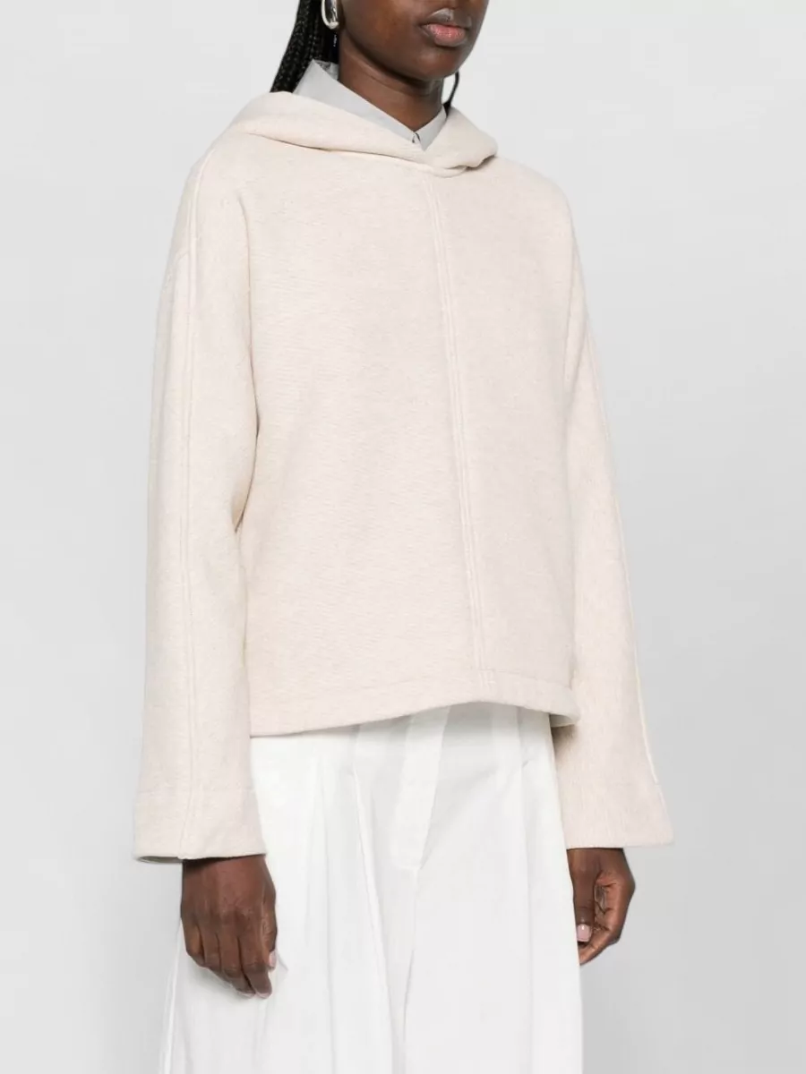 Max Mara Hooded Logo-Embroidered Hoodie