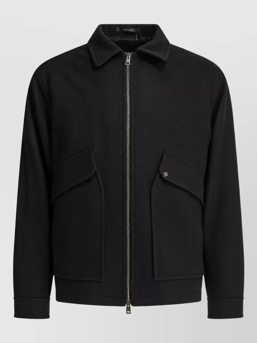 Tagliatore Cashmere wool single-breasted coat