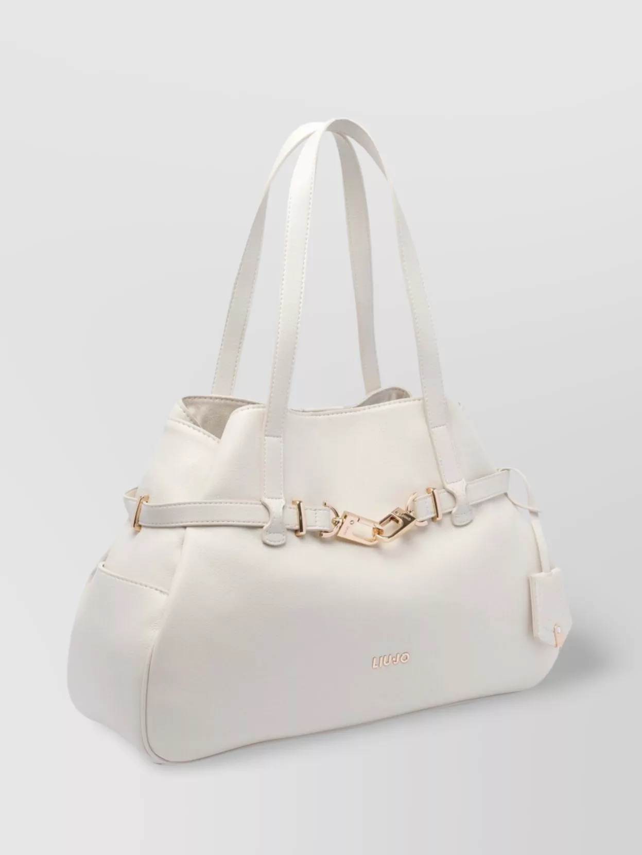 Liu •jo Double Handle Shoulder Bag With Buckle Detail