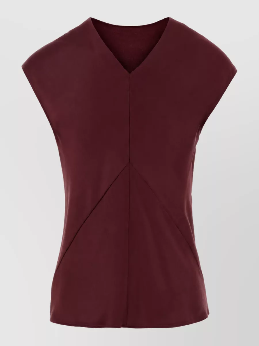 Alberta Ferretti satin blouse