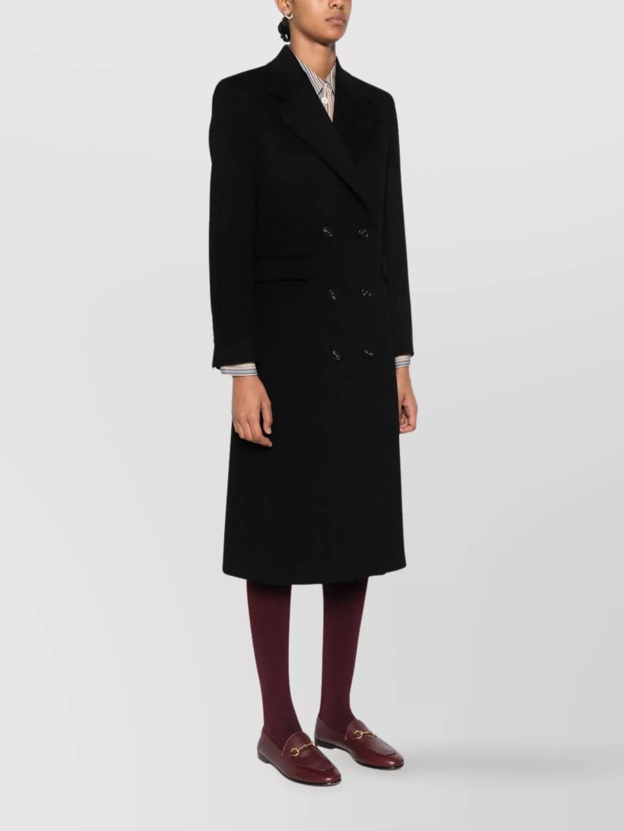 Paul Smith Wool-cashmere Blend Double-breasted Coat