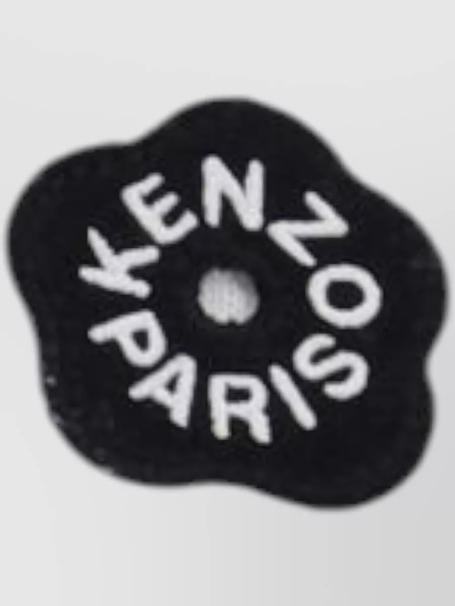 Kenzo Crew Neck Nylon And Silk T Shirt