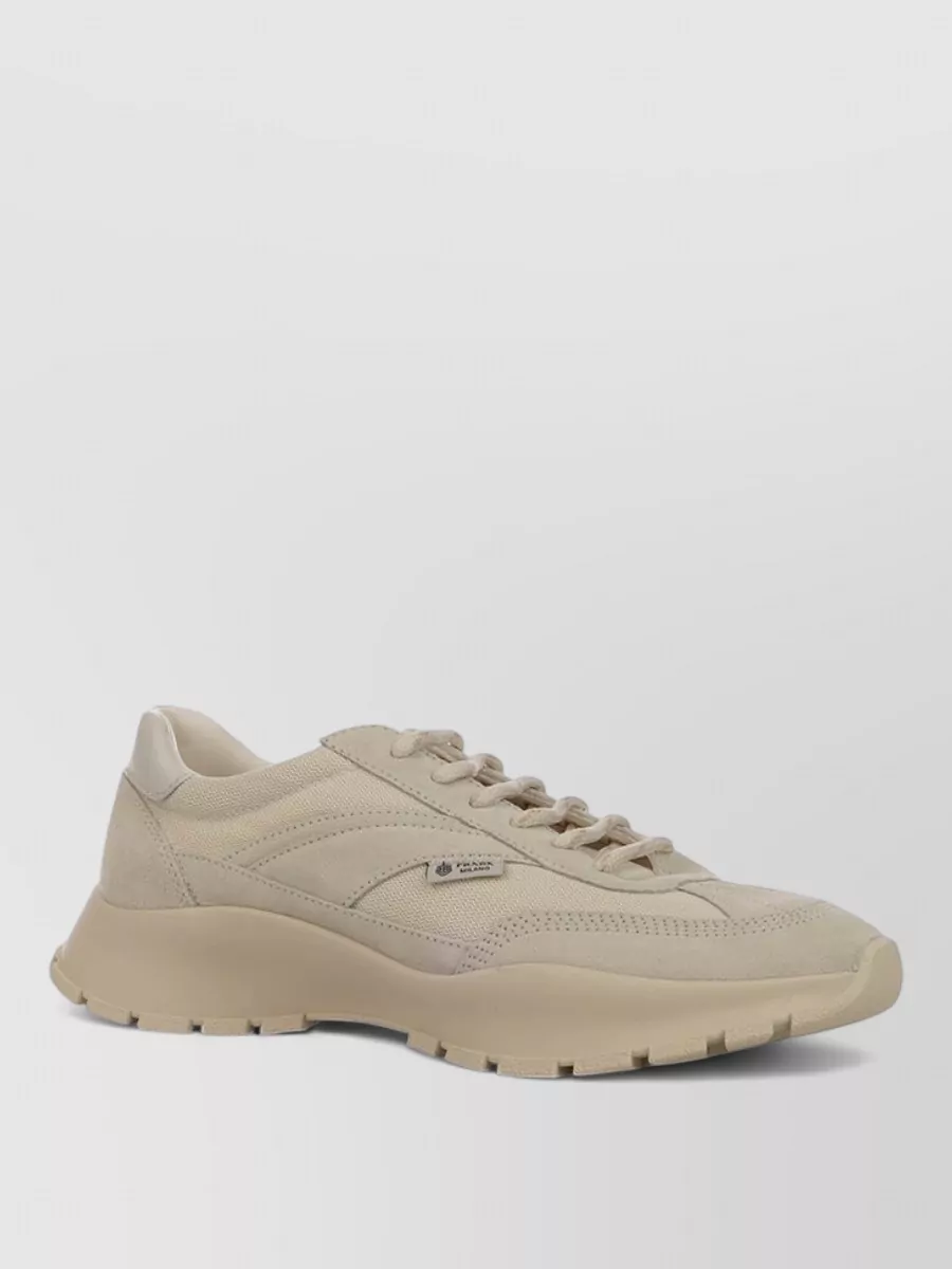 Prada canvas sneakers