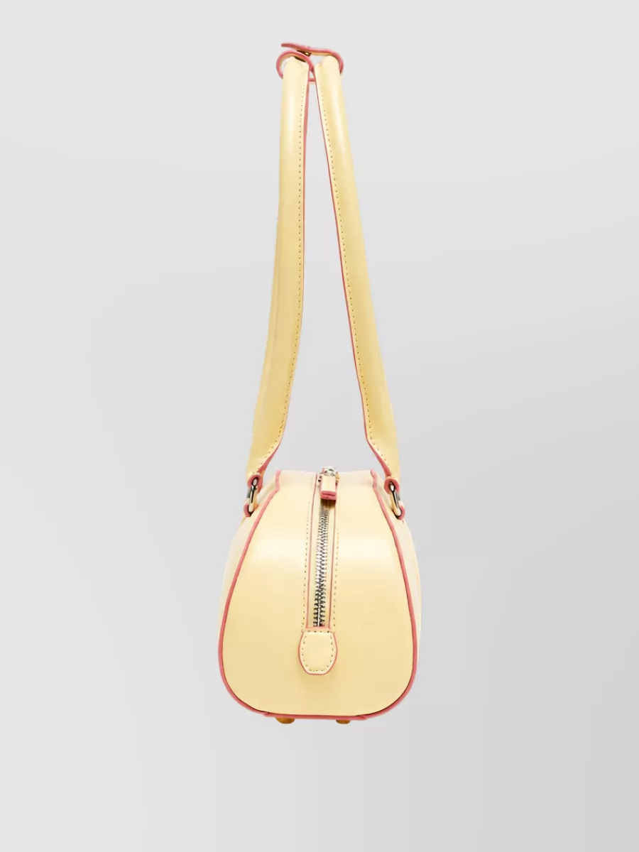 Diesel 1Dr Dome Leather Shoulder Bag