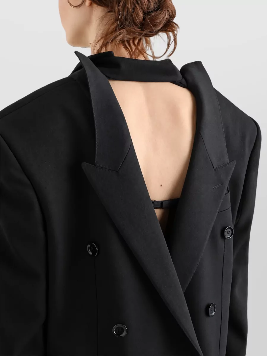 Dolce&Gabbana Wool Double-Breasted Suit Jacket
