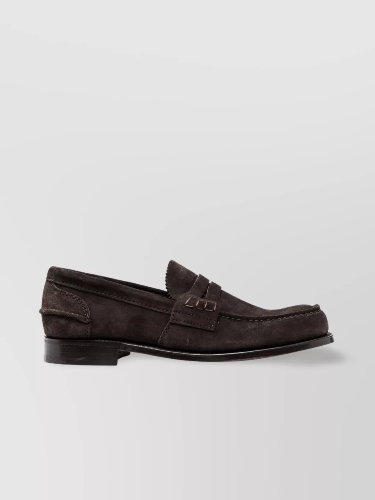 Church's Penny Strap Loafers Suede Finish