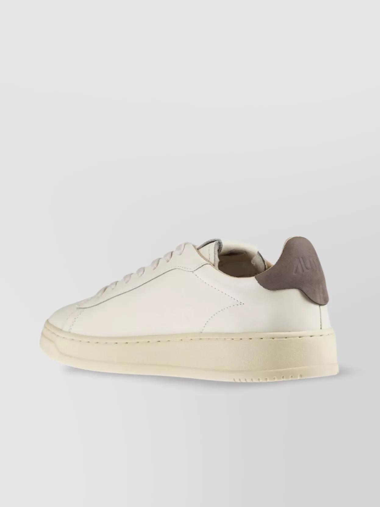 Autry Leather High-Top Sneakers Perforated Toe
