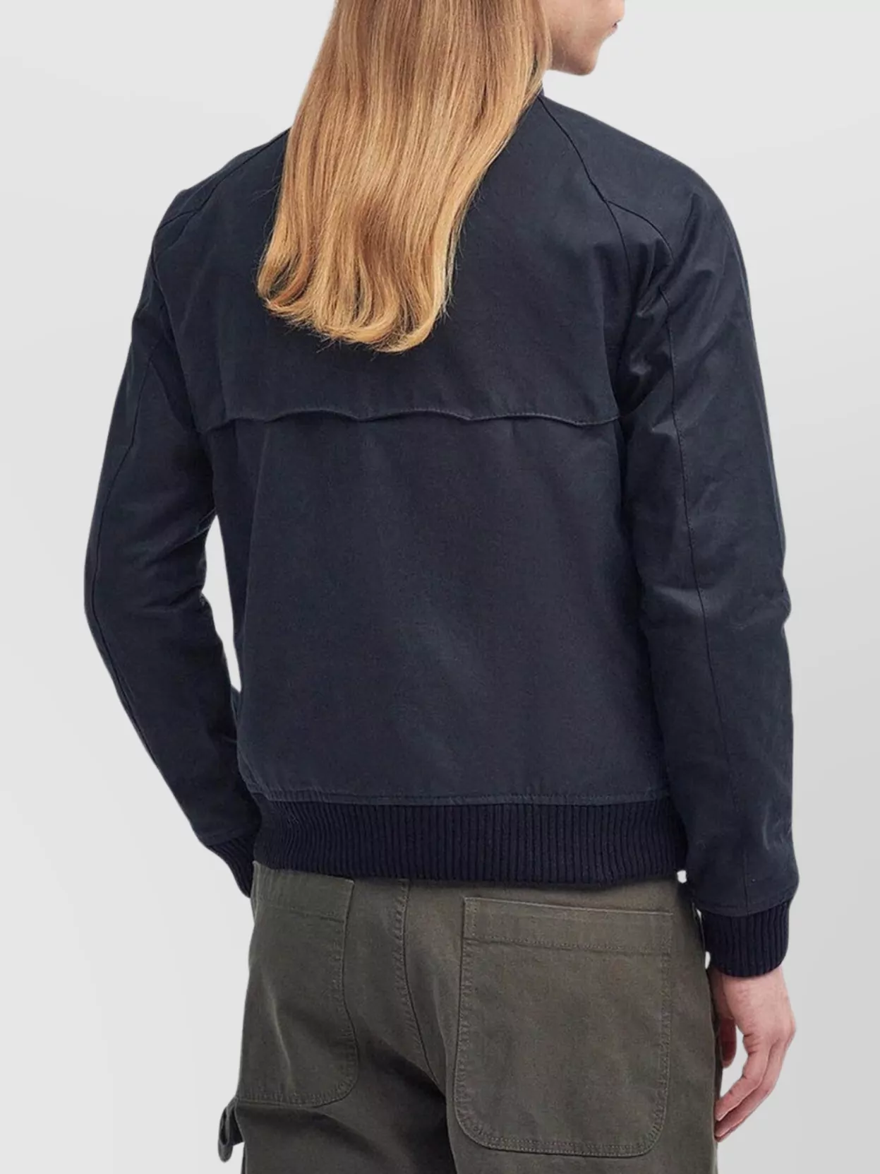 Baracuta Unisex Waxed Jacket Snap Collar