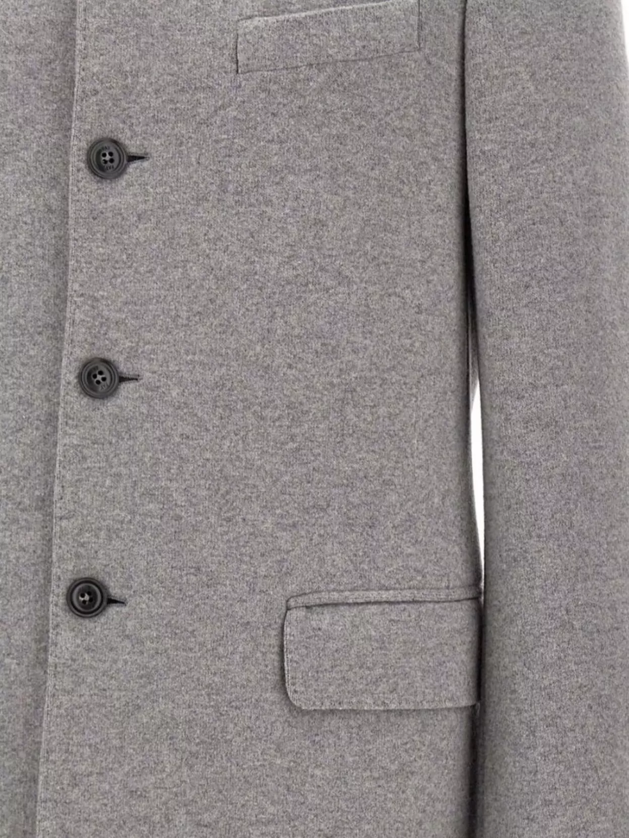 Fay Wool Coat With Back Vent And Pockets
