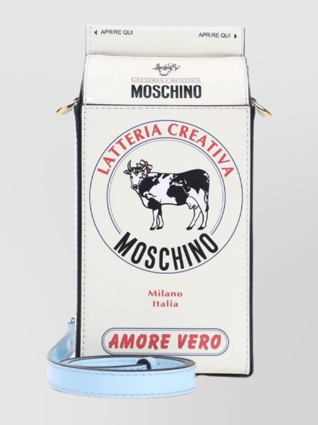 Moschino Milk Carton Shoulder Bag