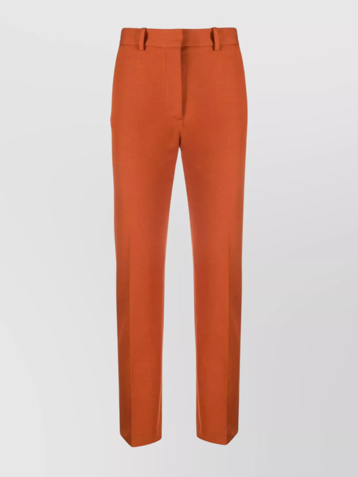 Joseph Gabardine Str Pant Coleman In Orange