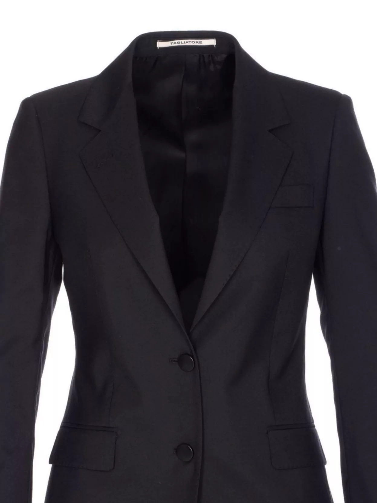 Tagliatore Notched Lapel Jacket Long Sleeves Pockets