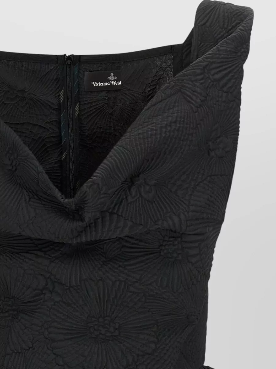 Vivienne Westwood Jacquard Floral Mini Dress