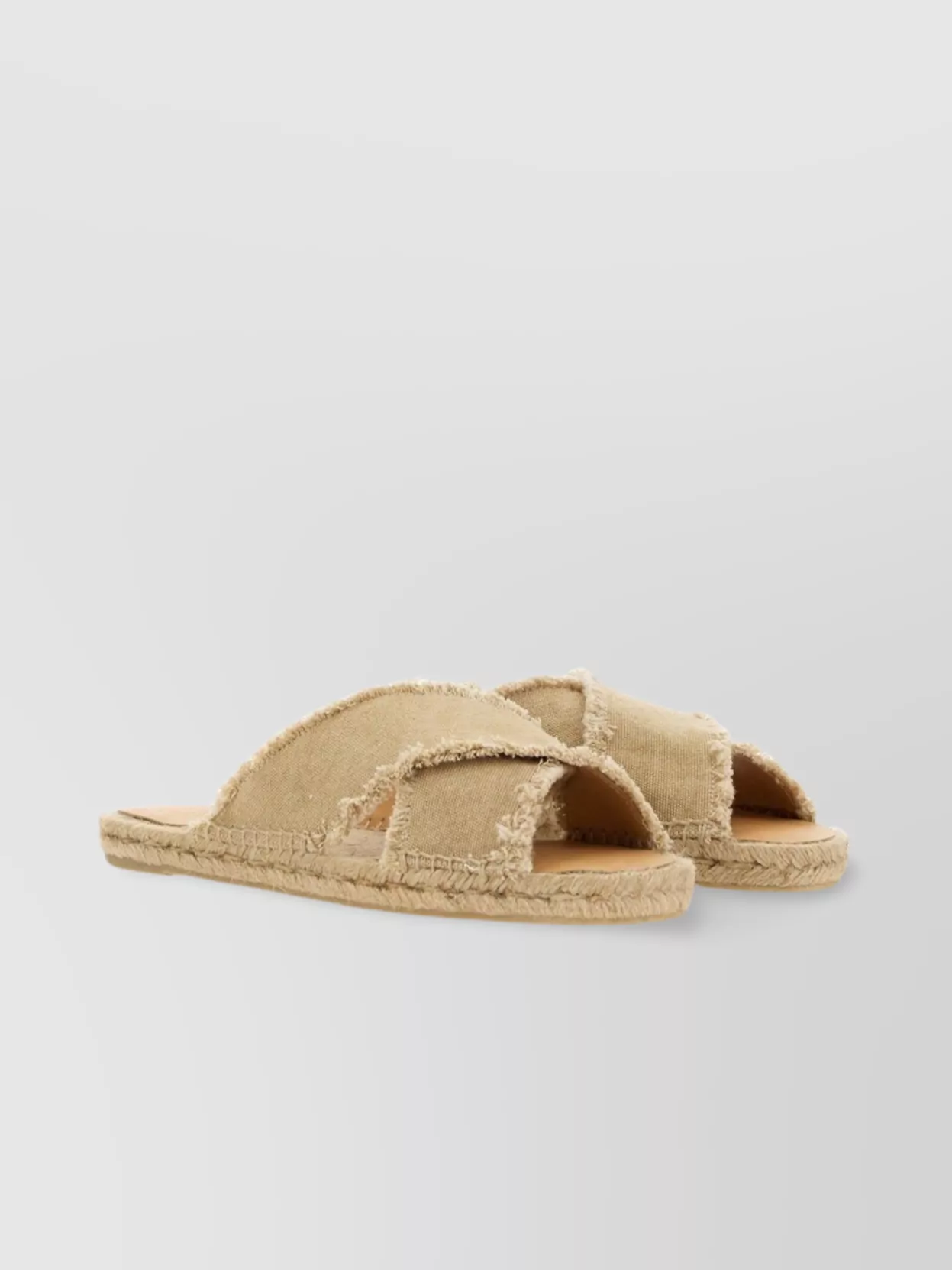 Castaner "Palmera" Linen Espadrille Sandals