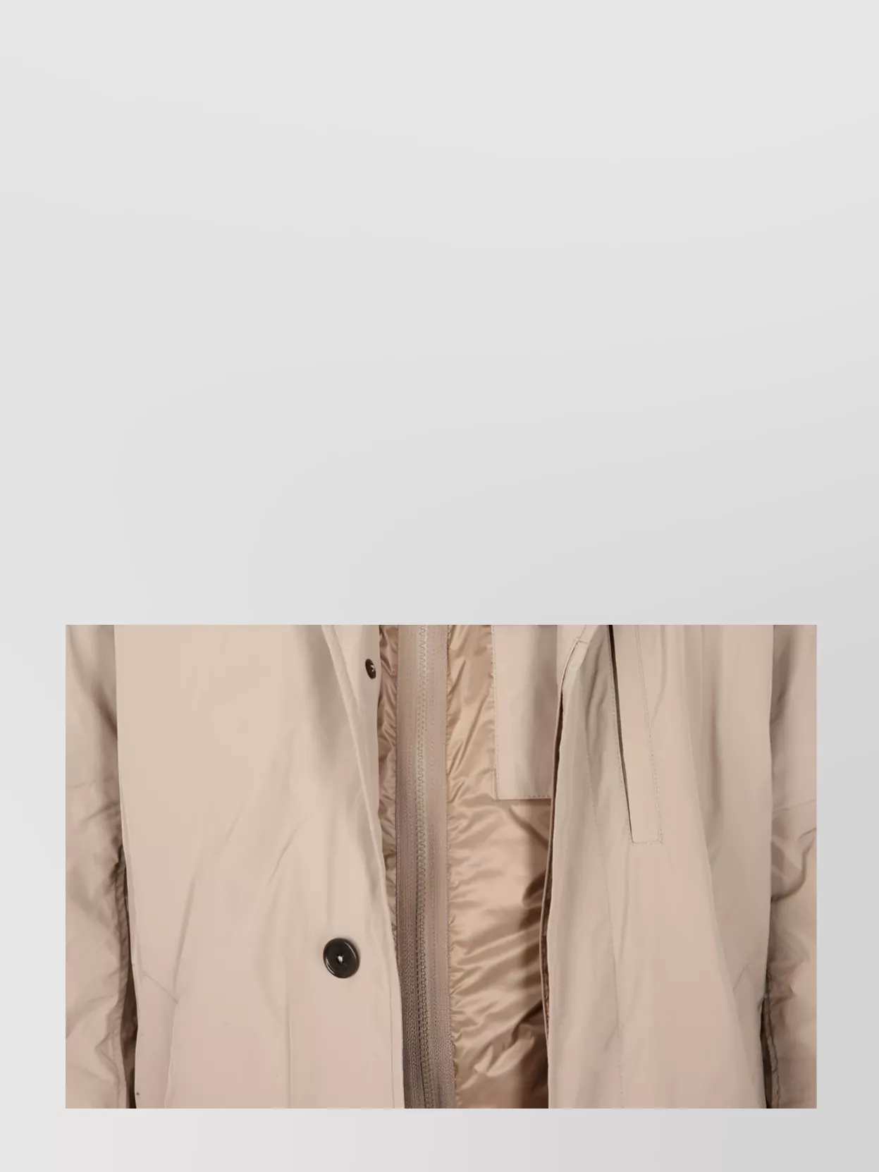 Fay Morning Jacket With Buckle Collar