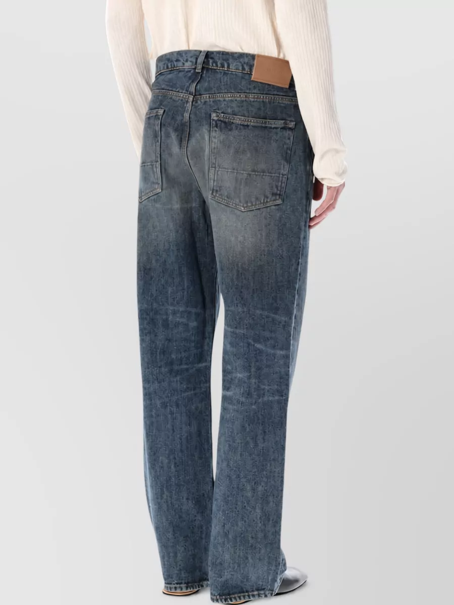 Our Legacy Denim Wide Straight-Leg Jeans