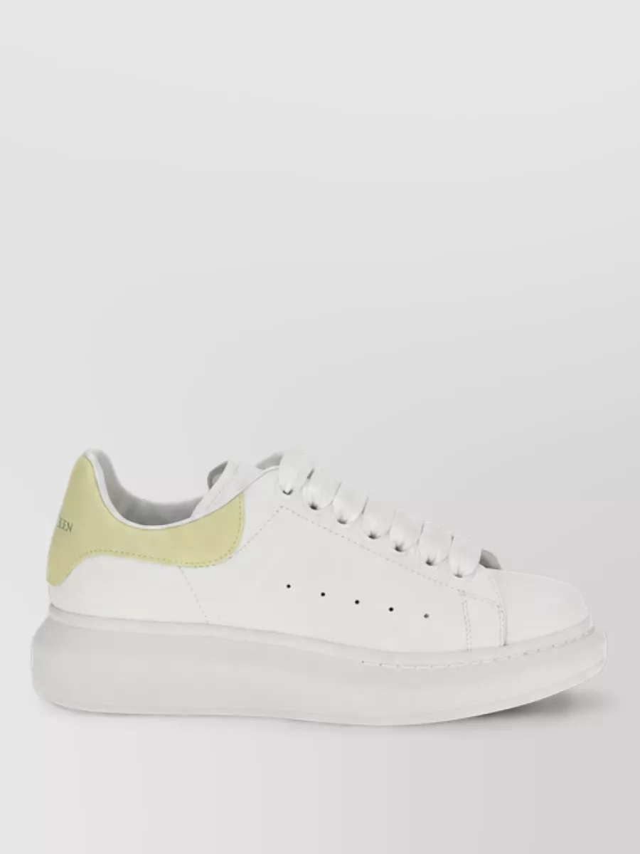 Alexander McQueen leather chunky sneakers