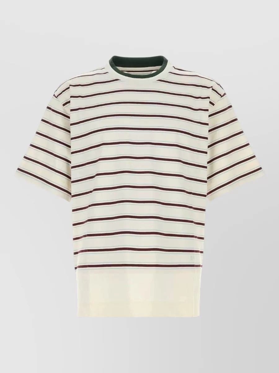 Bottega Veneta cotton embroidered t-shirt