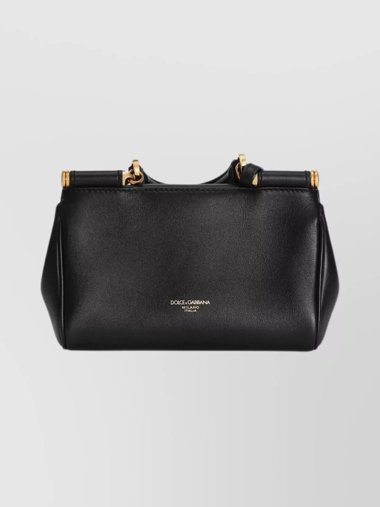Dolce&Gabbana Sicily Leather Shoulder Bag