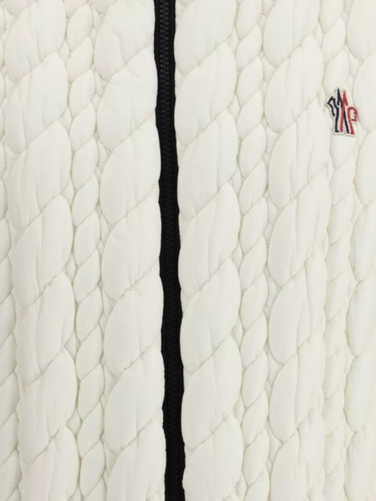 Moncler Grenoble Knitwear Wool Jacket High Collar