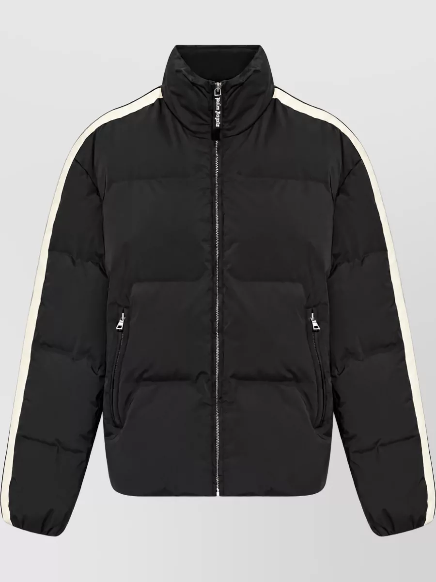 Palm Angels Logo puffer jacket