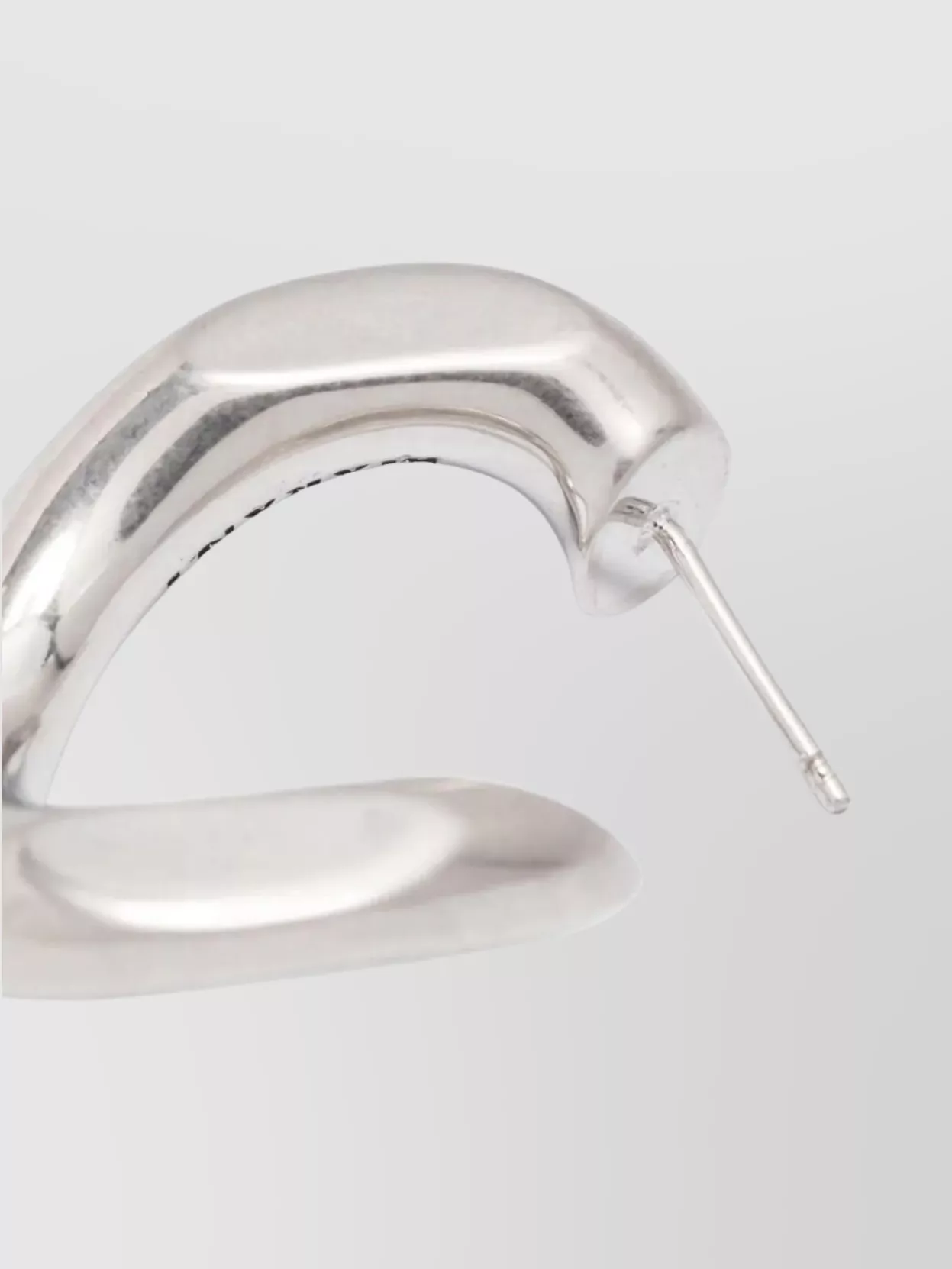 Isabel Marant Curved Hoops With Polished Finish Earrings