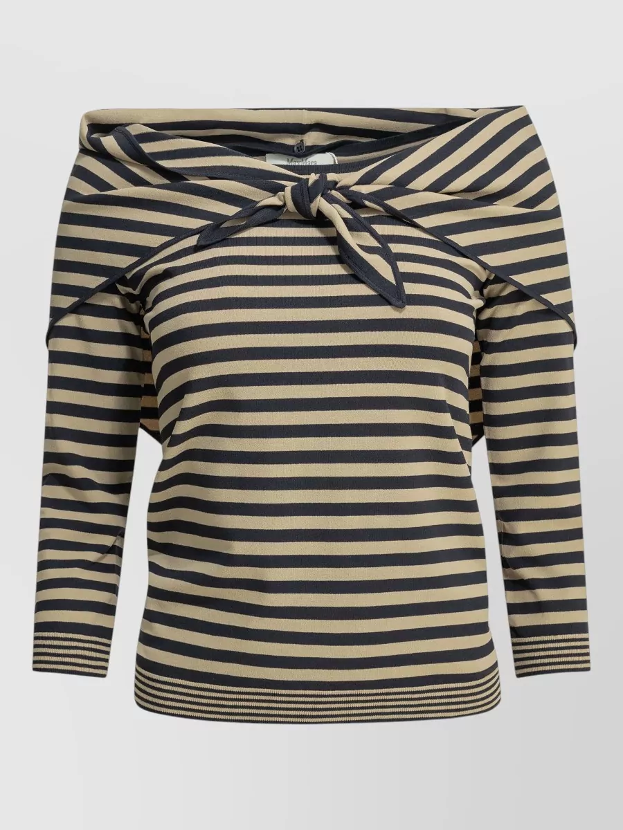 Max Mara scarf neck sweatshirt
