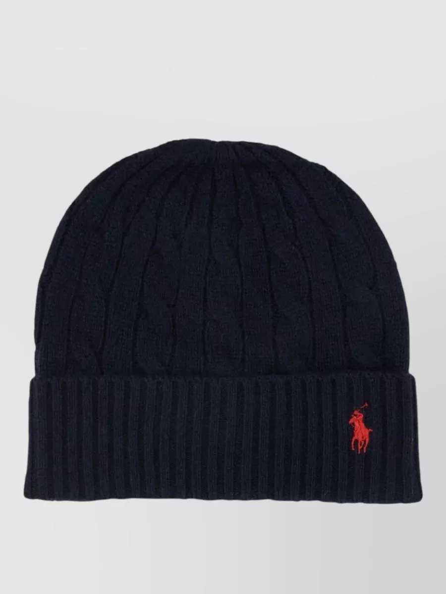 Polo Ralph Lauren cable-knit wool cashmere beanie