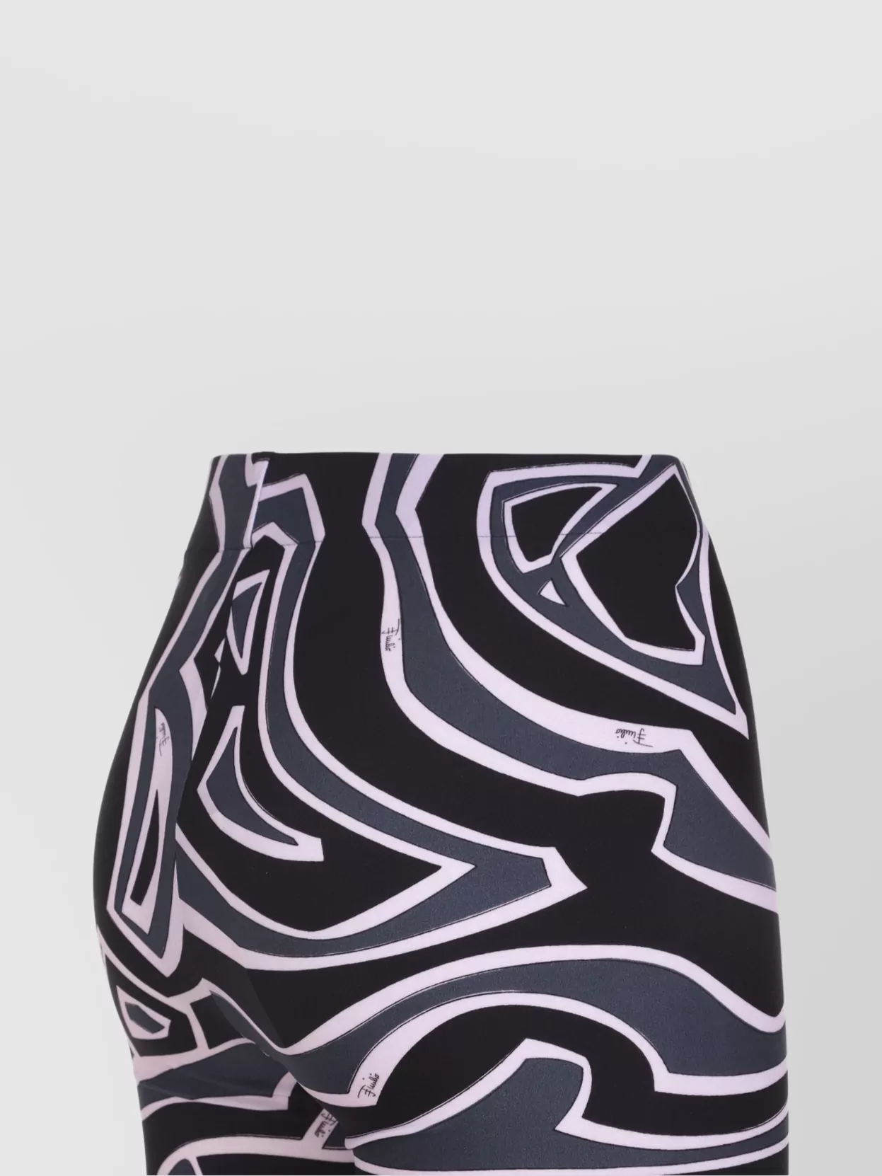 Pucci Abstract Pattern Stretch Fit Trousers