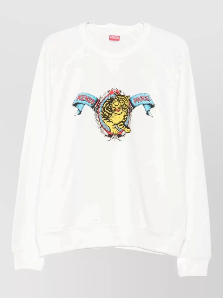 Kenzo printed crewneck sweatshirt