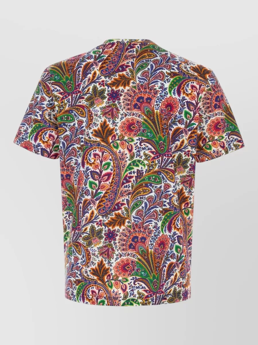 Etro Printed Cotton T-Shirt
