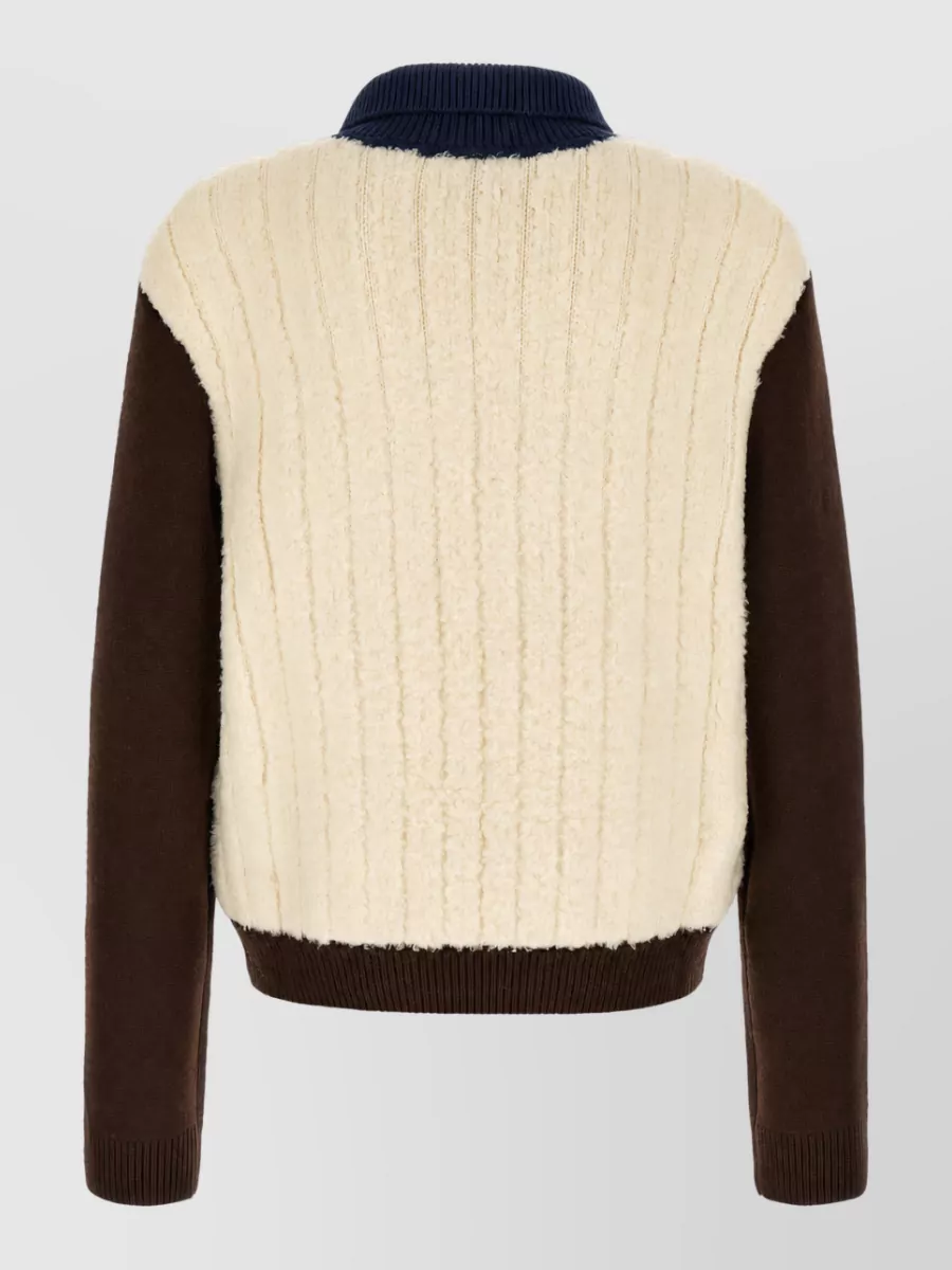 Casablanca Wool Zip Jacket