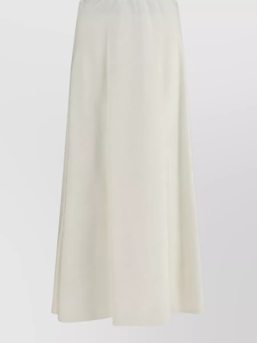 Brunello Cucinelli Wool Blend A-Line Skirt