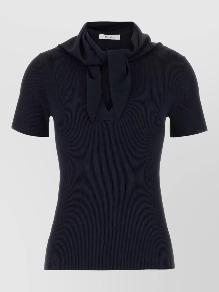 Max Mara palmeti knit top