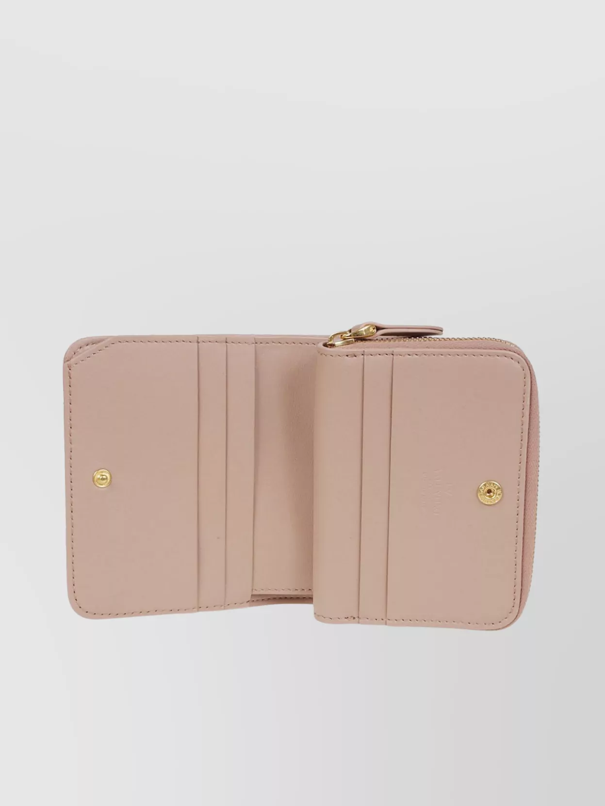 Valentino Garavani Quilted Zip Around Wallet 67