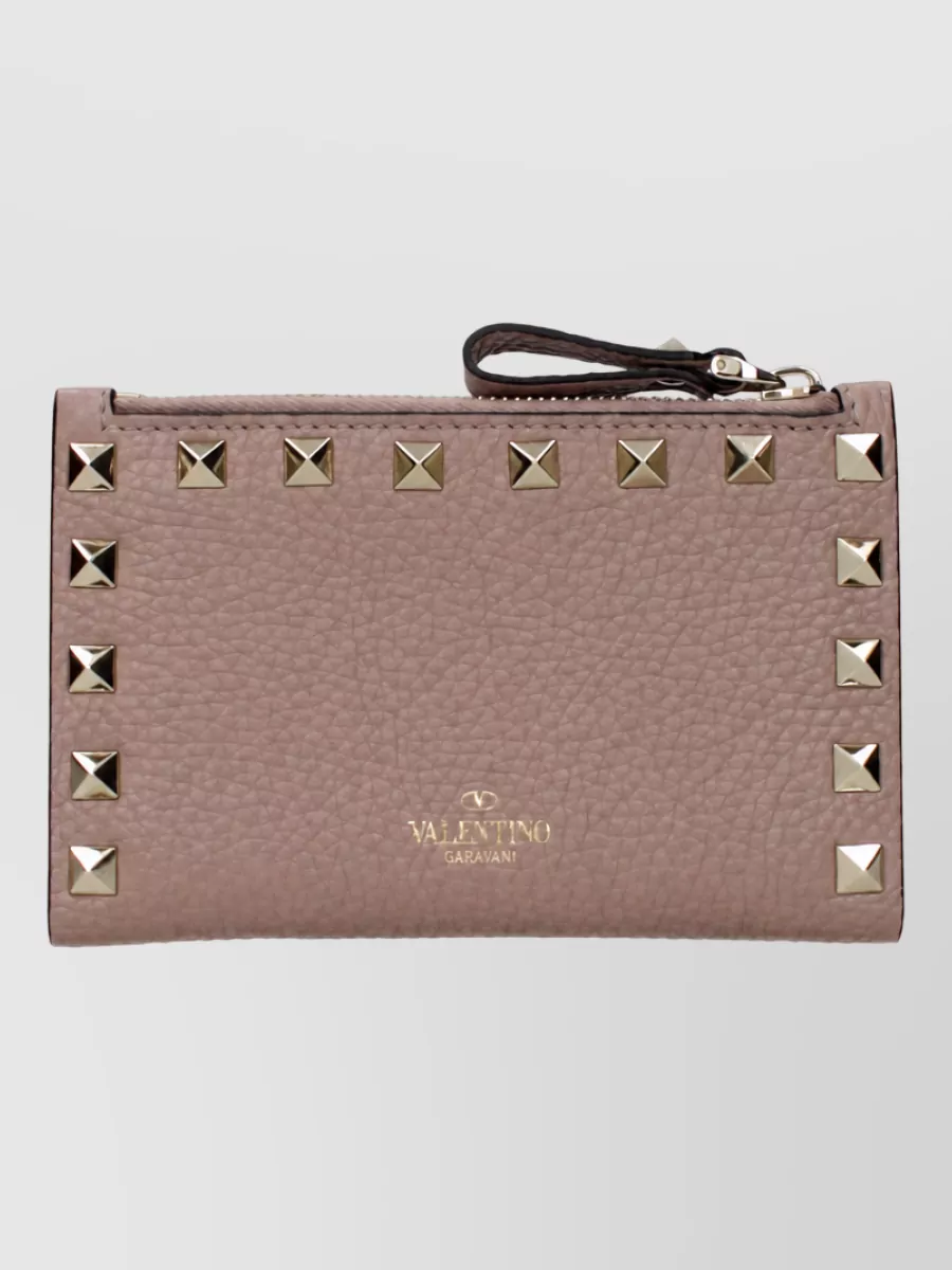 Valentino Garavani Leather Card Holder