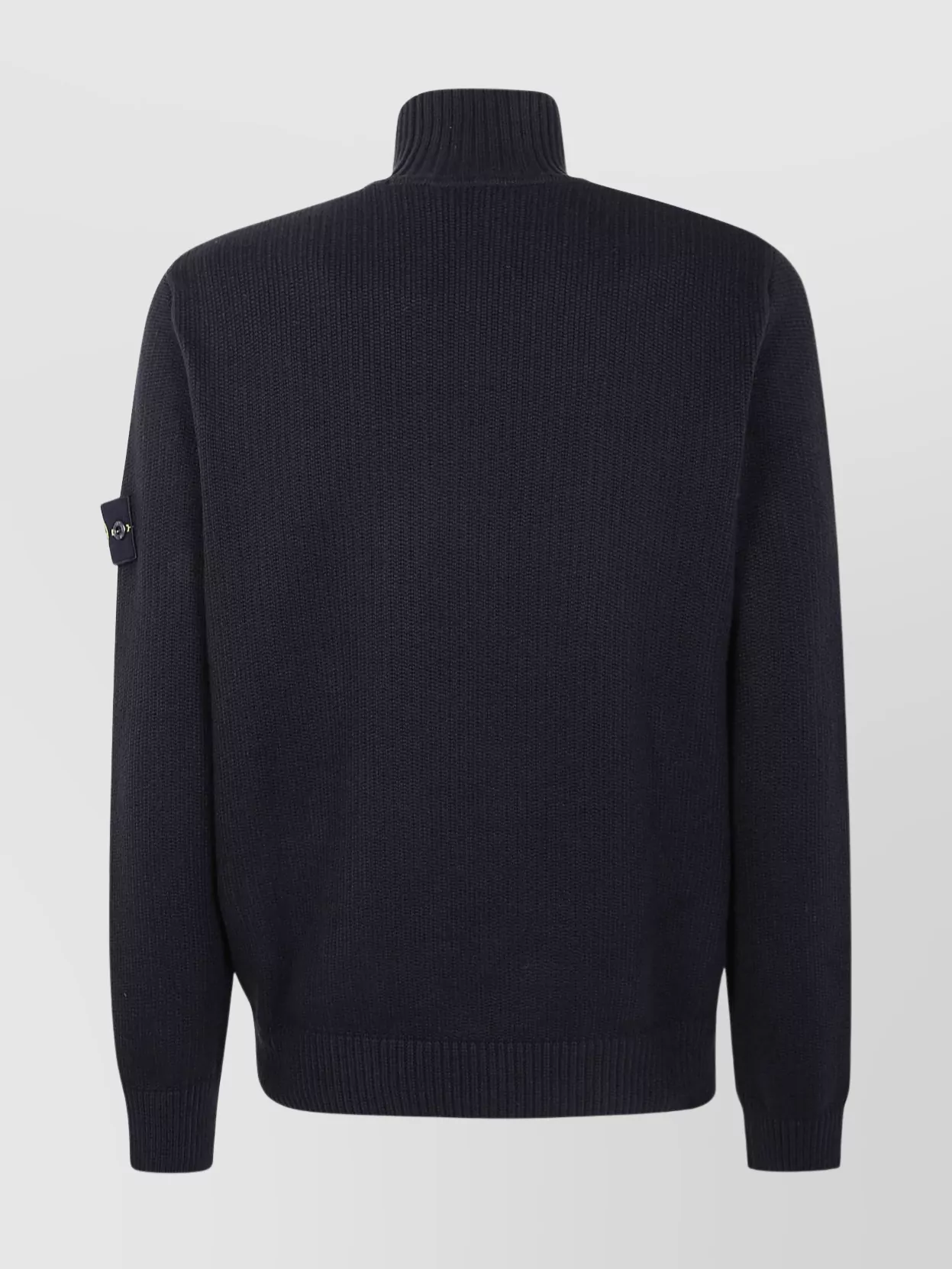 Stone Island High Neck Long Sleeve Knit Sweater