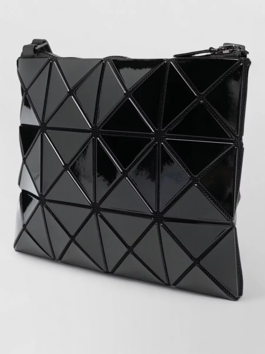 Bao Bao Issey Miyake Lucent Shoulder Bag Geometric Pattern Strap
