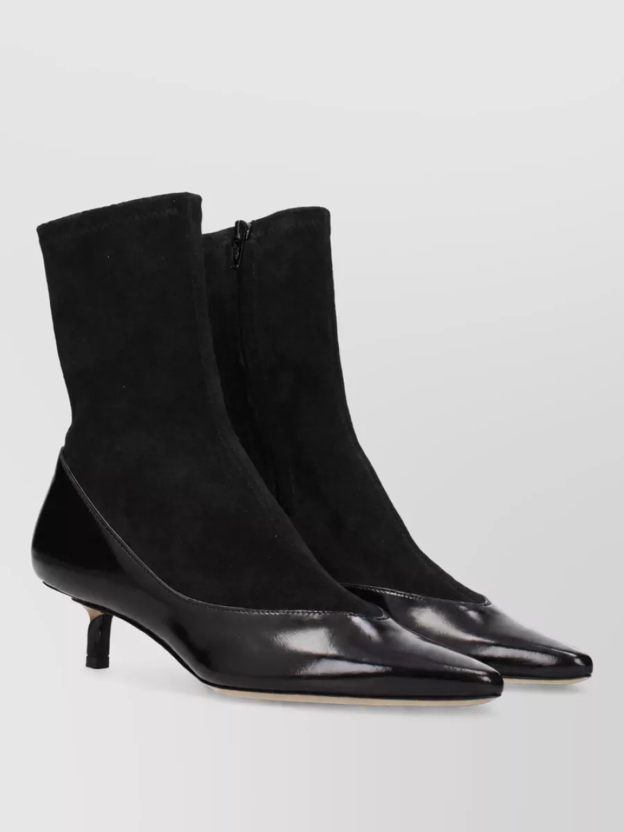 Jacquemus Leather Ankle Boots